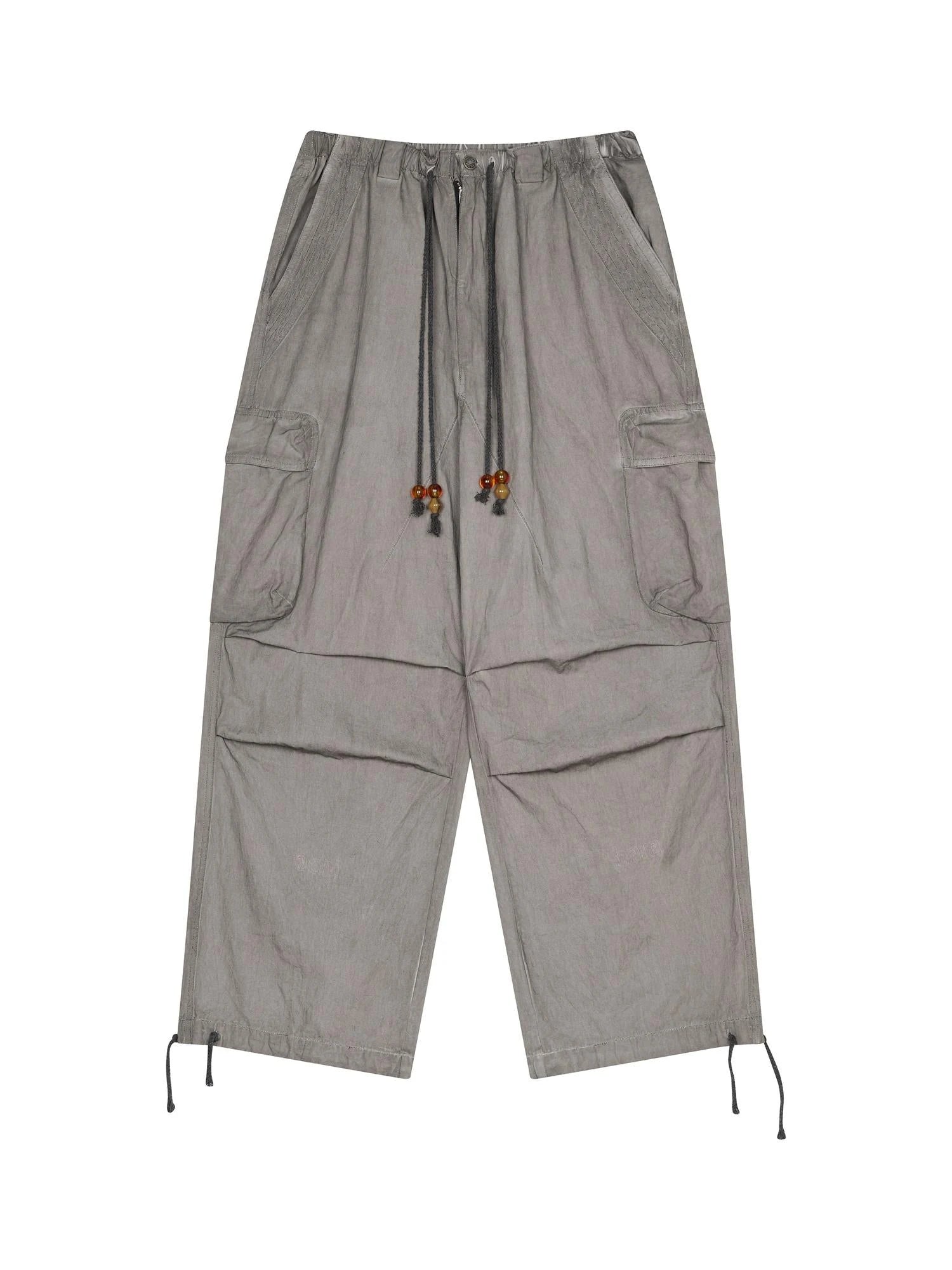 Blurred Focus Wide Leg Trousers