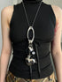 Cool Metal Heavy Duty Multifunctional Keychain Decor Keychains
