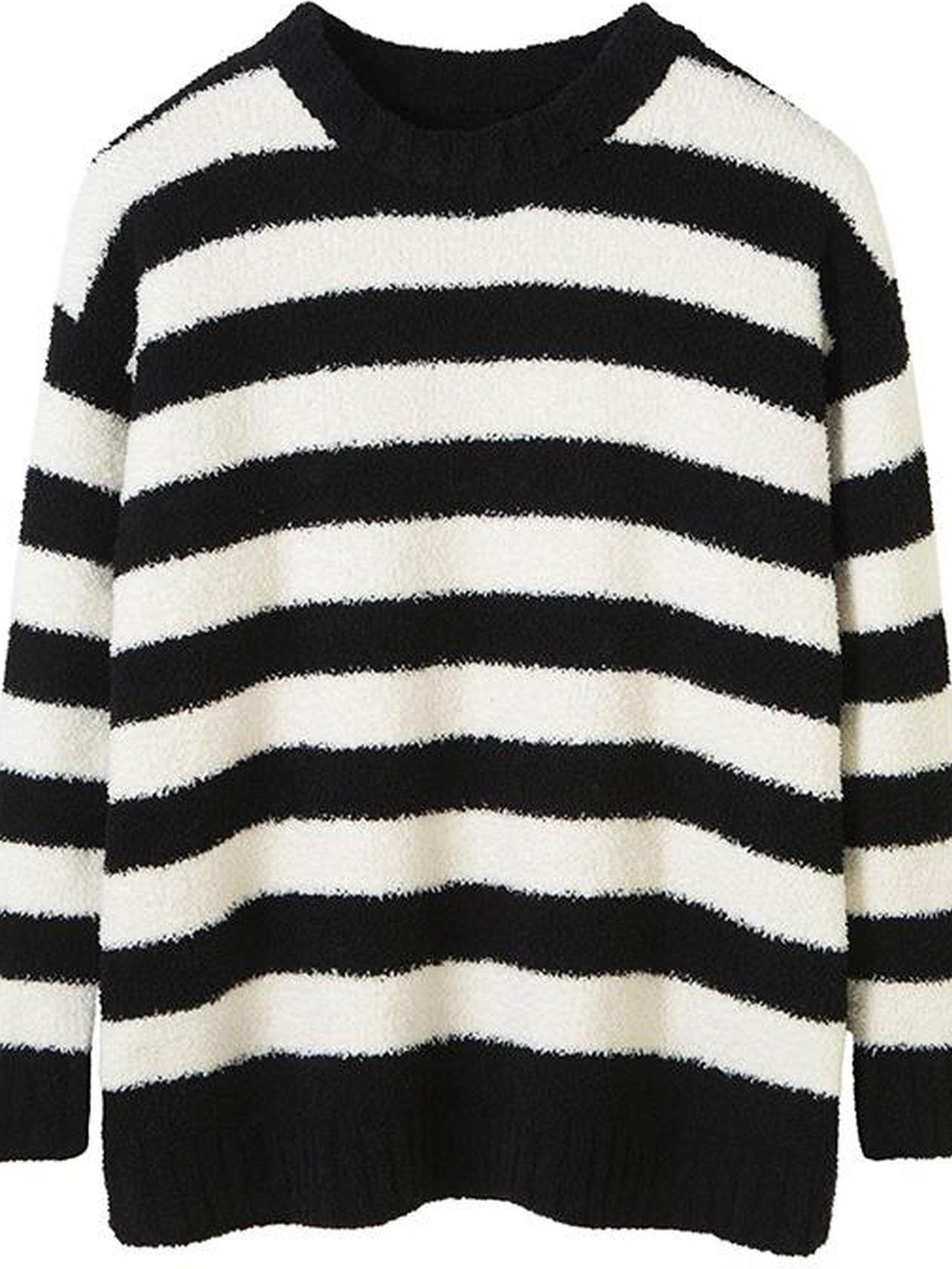 DIDDI MODA Cozy Loop Knit Stripe Sweater