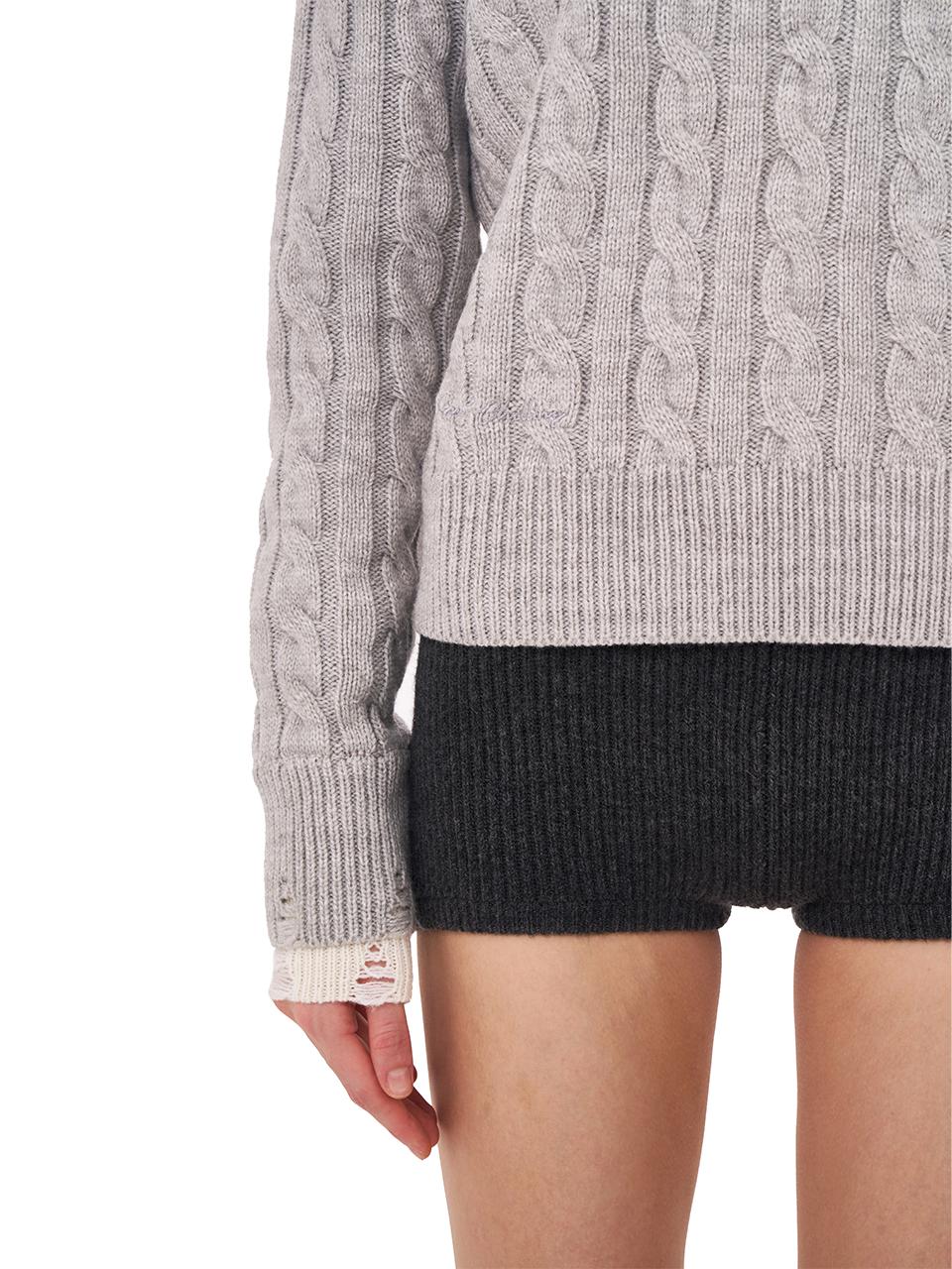 SweetChilling Cozy Minimalist Knit Shorts For Fall Winter Outfits