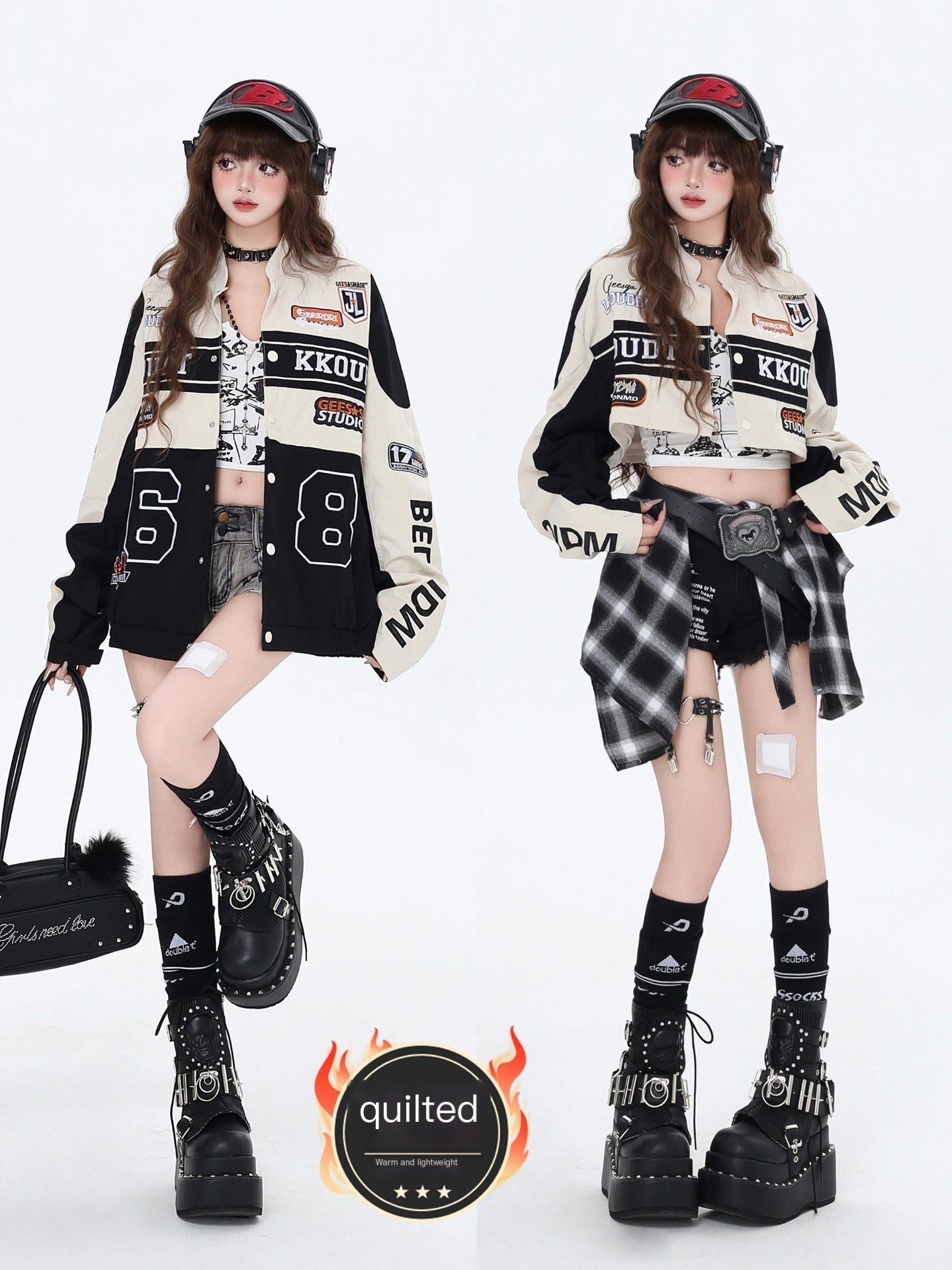 Crazy_Girl_Biker_Street_Detachable_Convertible_Two_Way_Stand_Collar_Women&