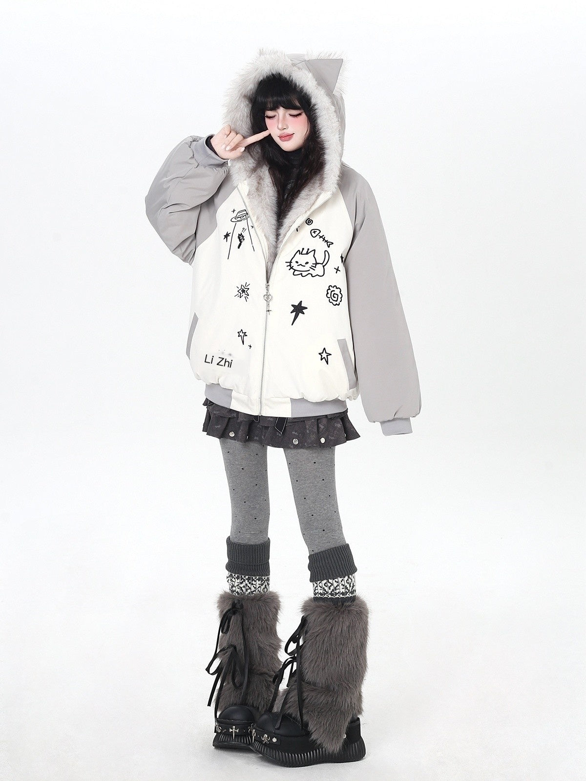 Crazy_Girl_Cat_Ear_Hood_Cat_Embroidery_Women&