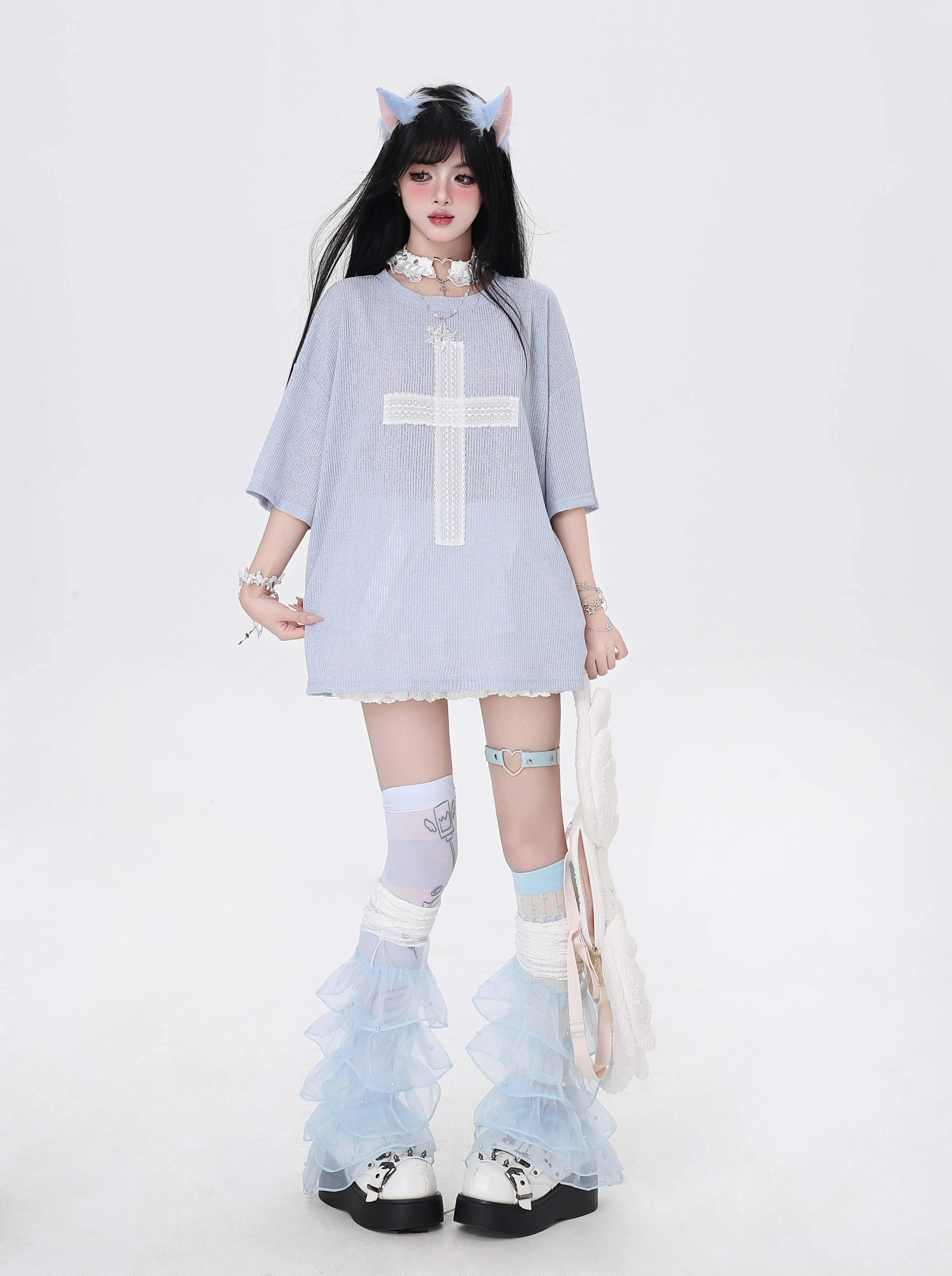 Crazy_Girl_Subculture_Cross_Patch_Applique_Sweet_Cool_Women&