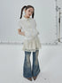Summer Stand Collar Shirt Jacket In Black & White