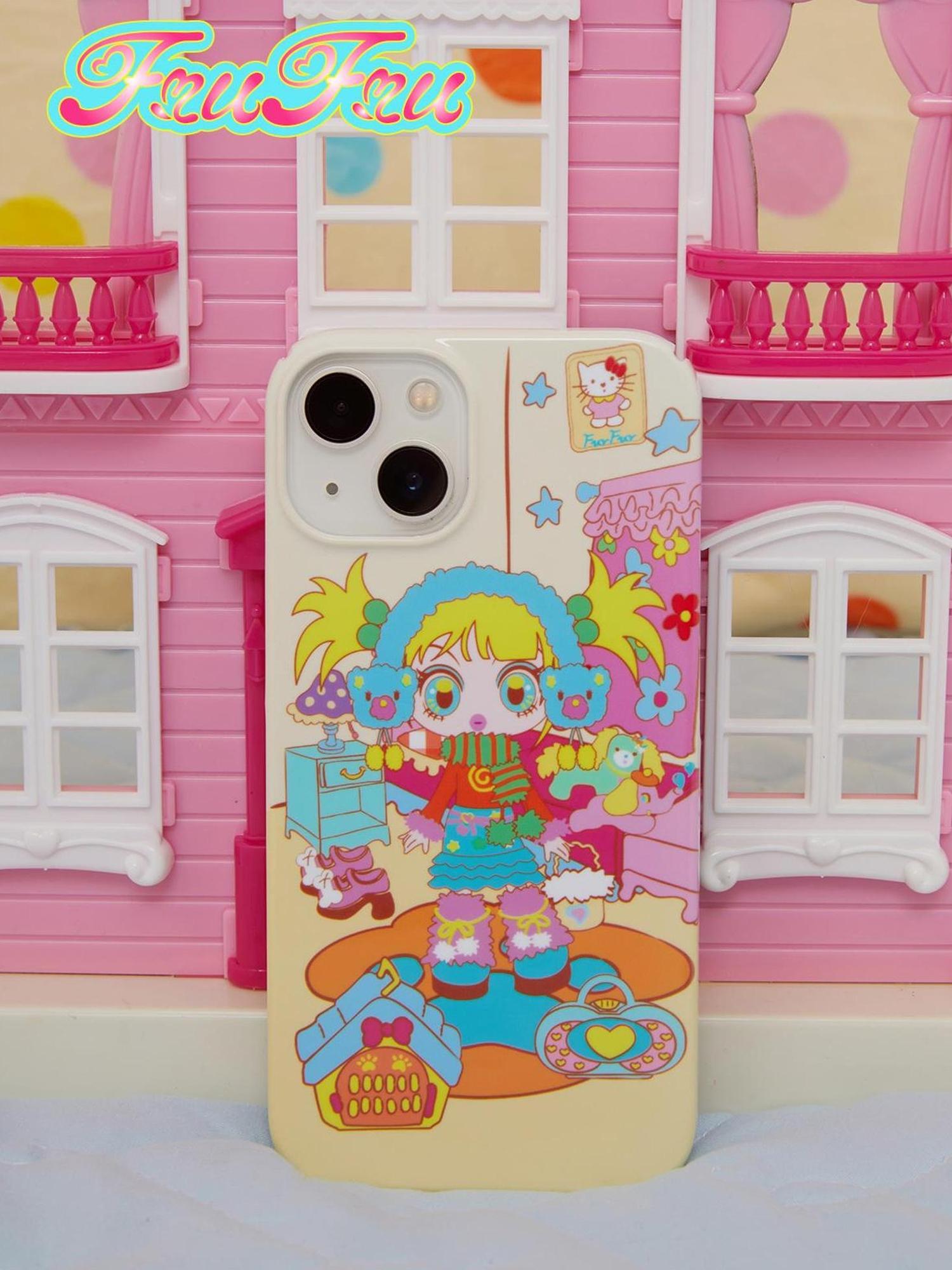 Frufru Gulu Cutie Girl Film Case Iphone Cartoon Room