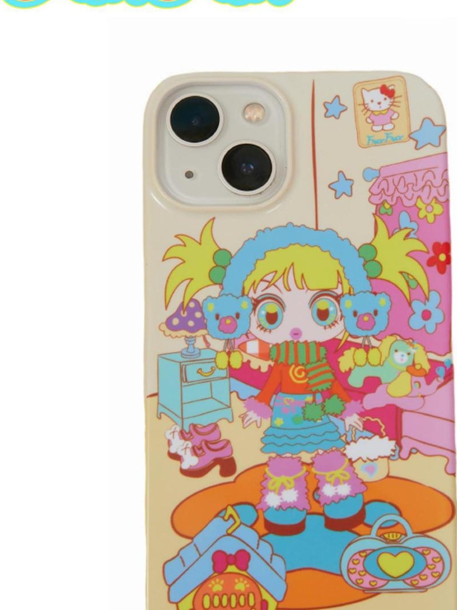 Frufru Gulu Cutie Girl Film Case Iphone Cartoon Room