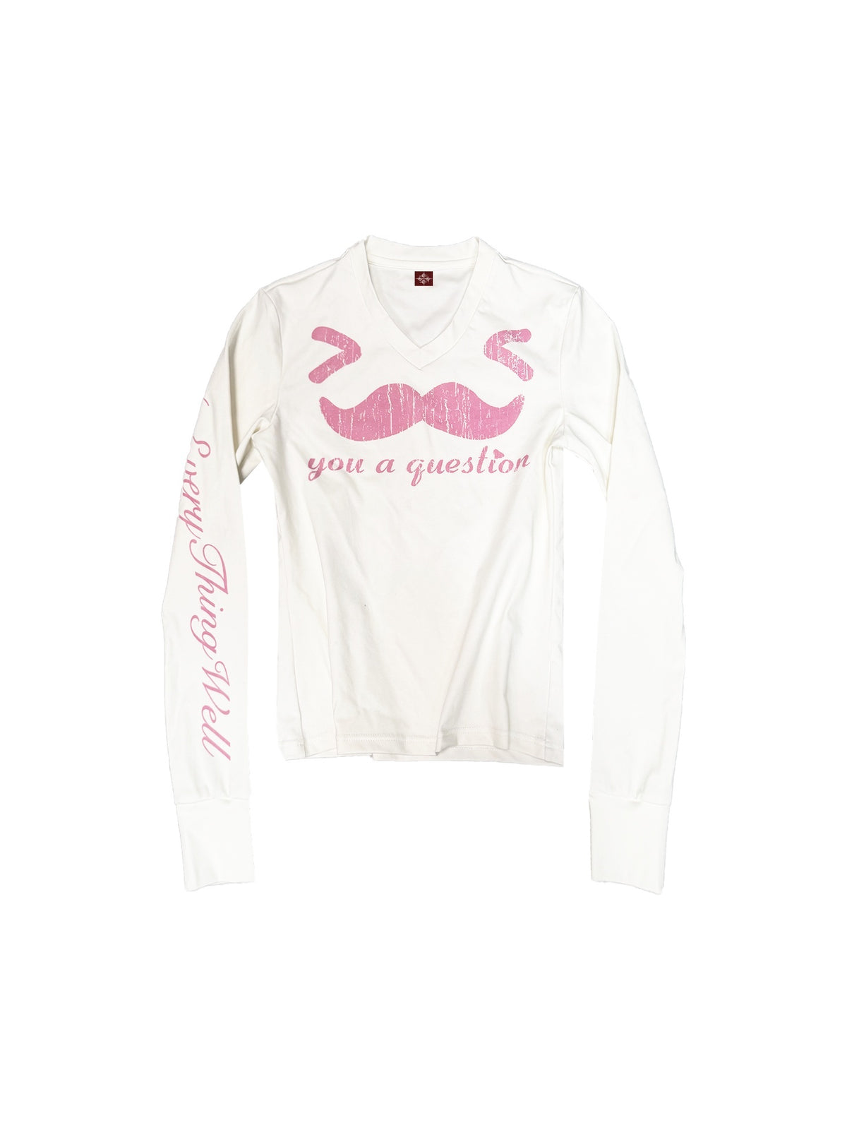 DETW_OnLine_Slimming_Digital_Print_Letter_V-neck_Women&