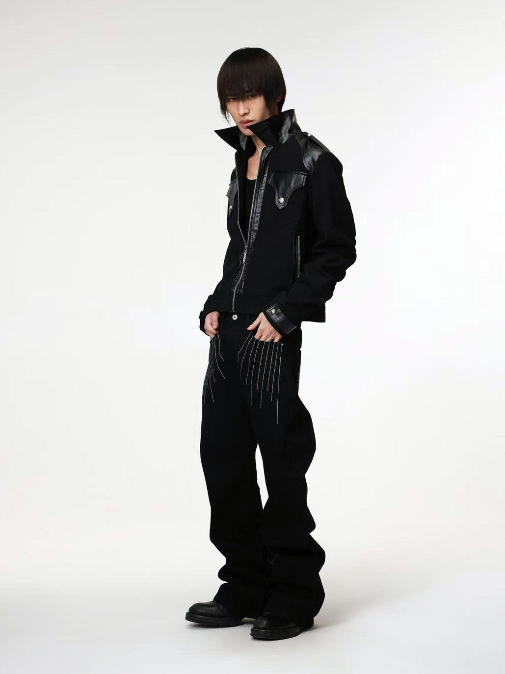 DETW onLine 3d Embroidered Wax Coated Patchwork Women&