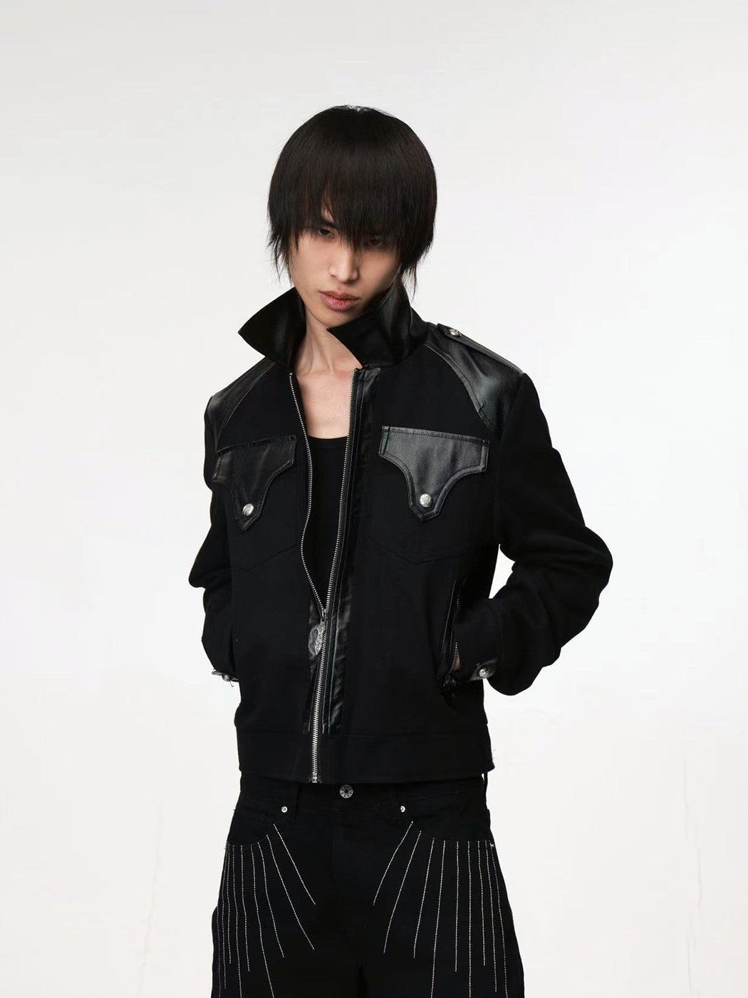 DETW onLine 3d Embroidered Wax Coated Patchwork Women&