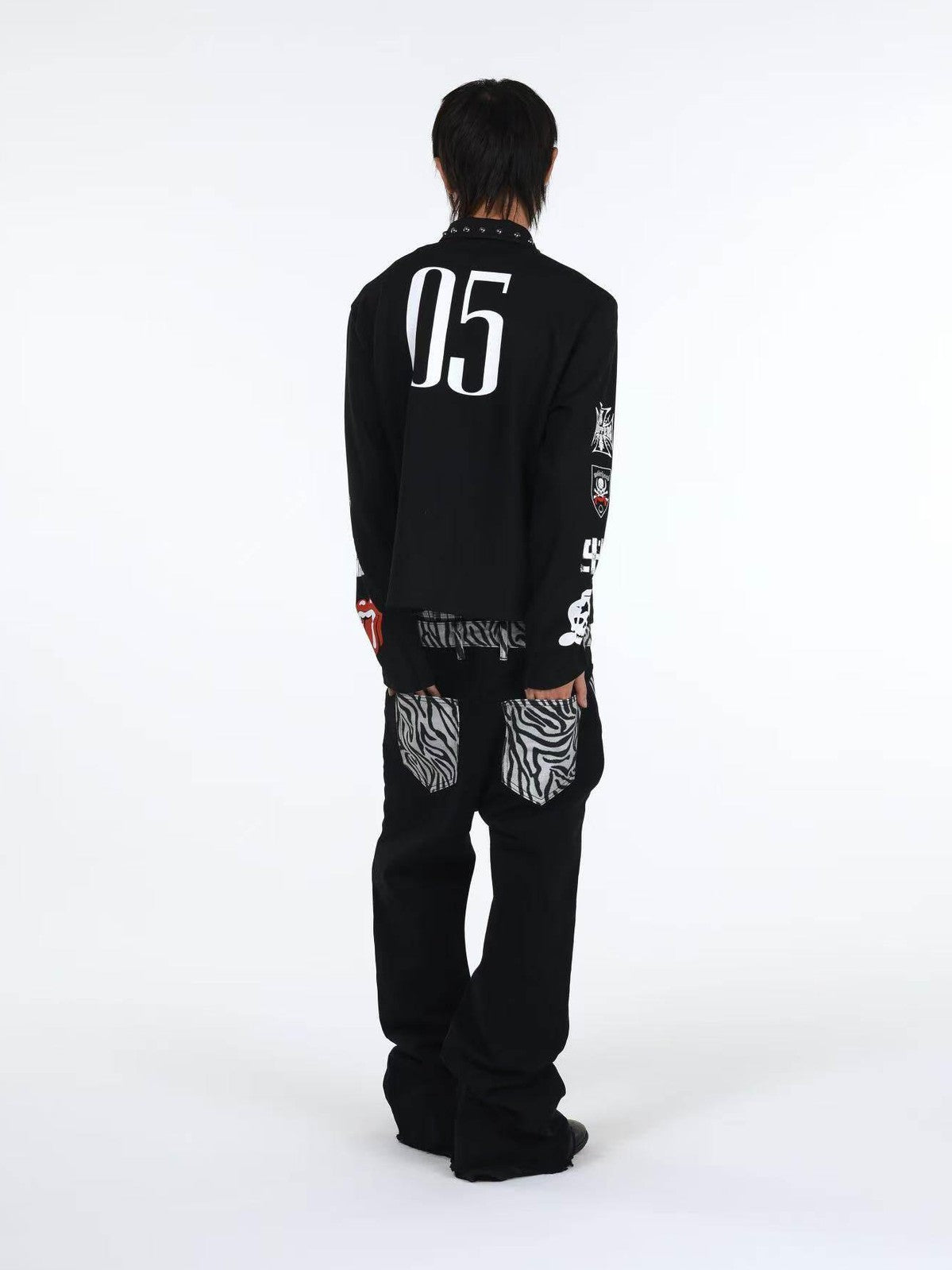 DETW onLine American Retro Studded Print Women&
