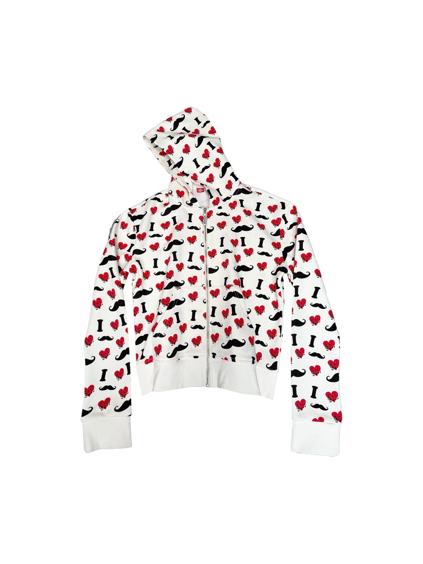 DETW_onLine_Beige_I_Love_Moustache_Heart_Print_Cropped_Women&