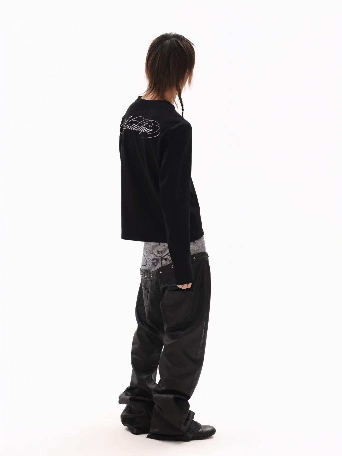 DETW onLine Black Glitter Union Jack Rhinestone Women&