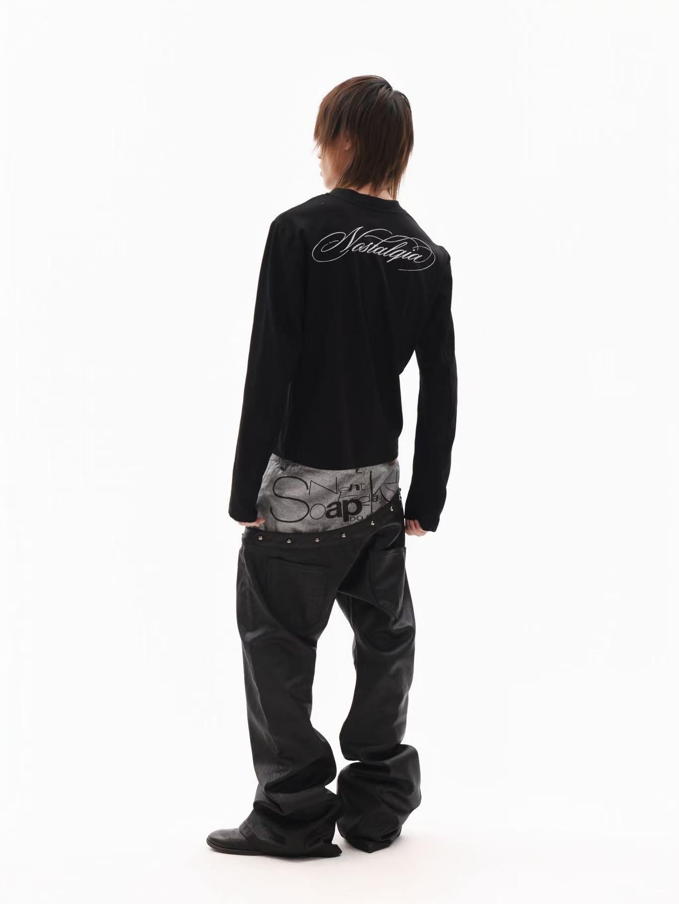 DETW onLine Black Glitter Union Jack Rhinestone Women&