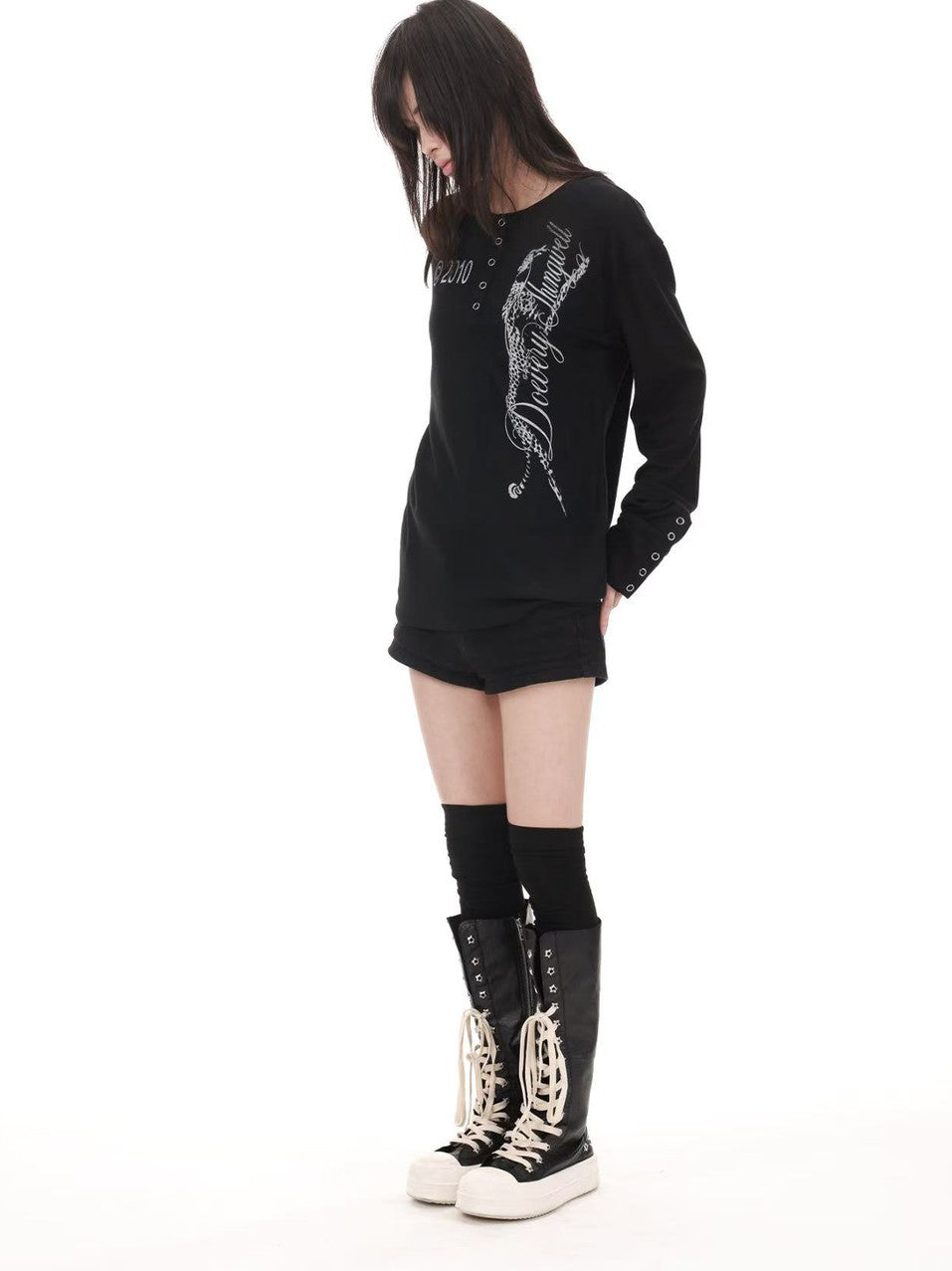 DETW onLine Black Panther Digital Print Women&