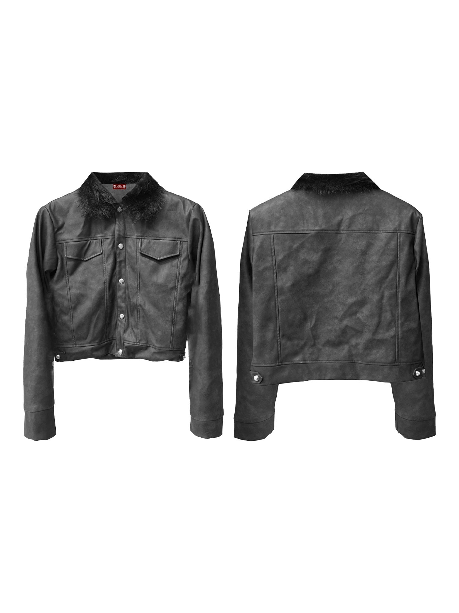 DETW_onLine_Distressed_Washed_Patchwork_Metal_Buckle_Fur_Collar_Women&