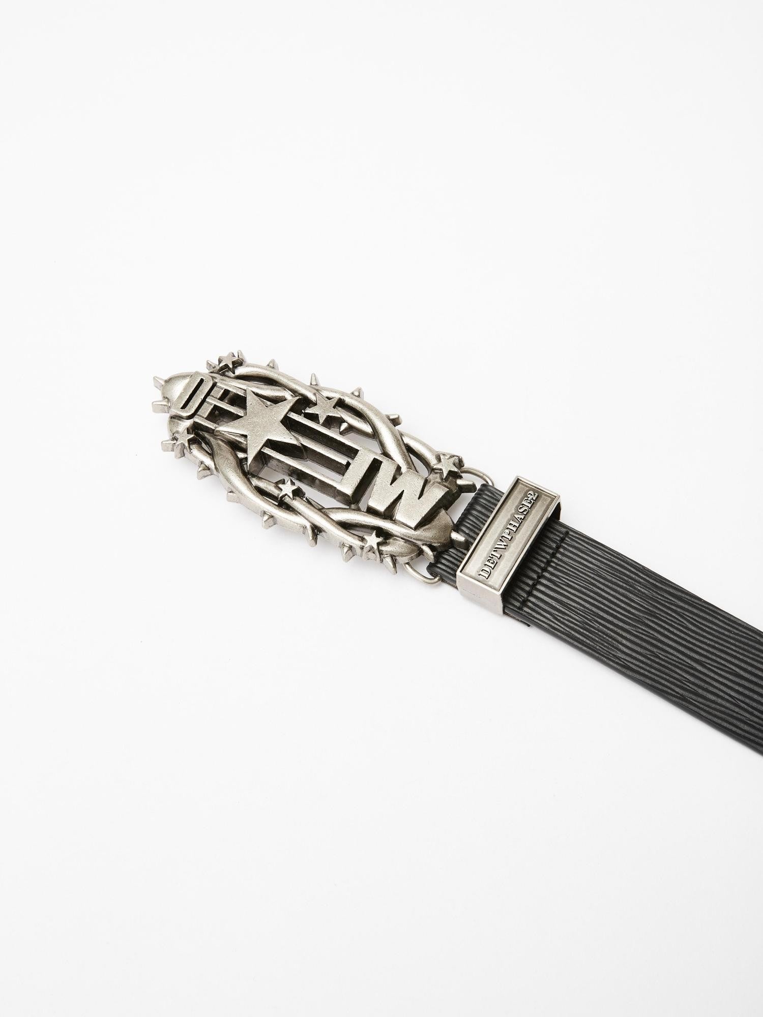 DETW onLine Embossed Geometric Thorn Antique Metal Women&