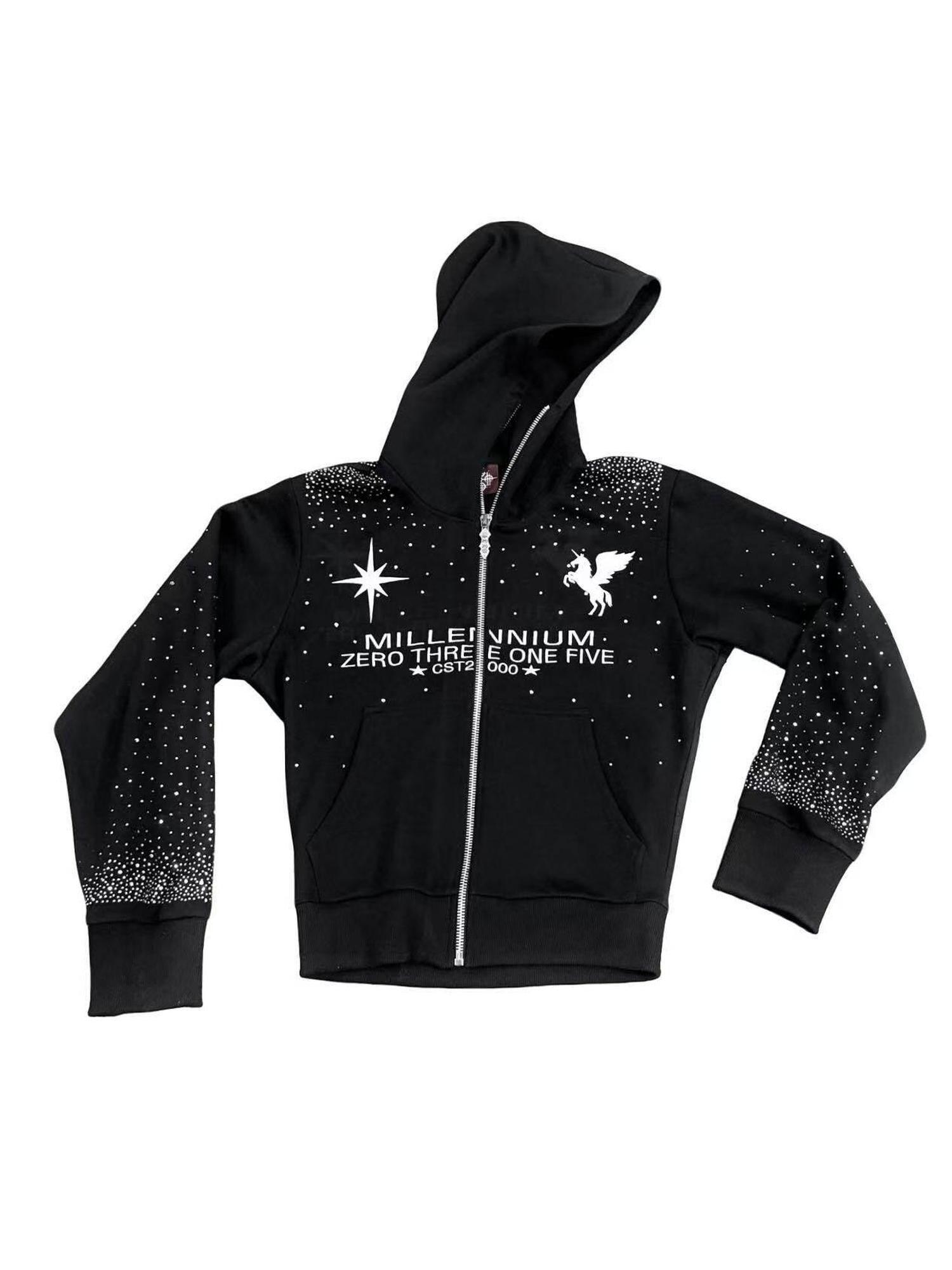 DETW onLine Starry Pegasus Hotfix Embroidered Printed Women&