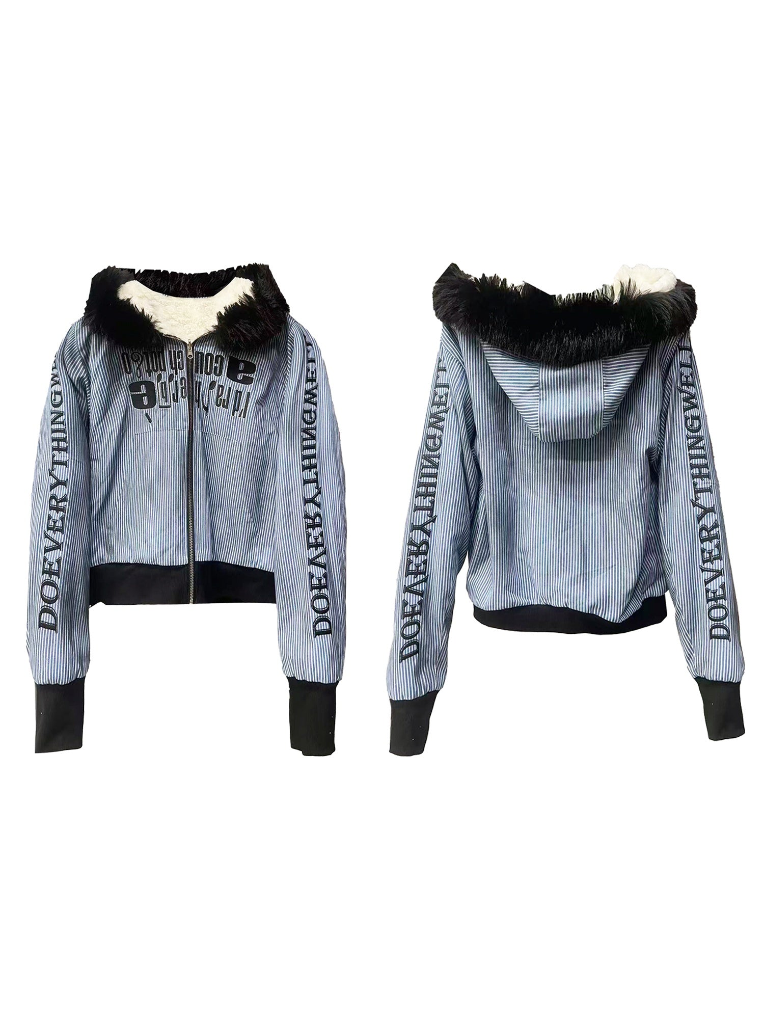 DETW_onLine_Washed_Distressed_Striped_Embroidered_Hooded_Women&