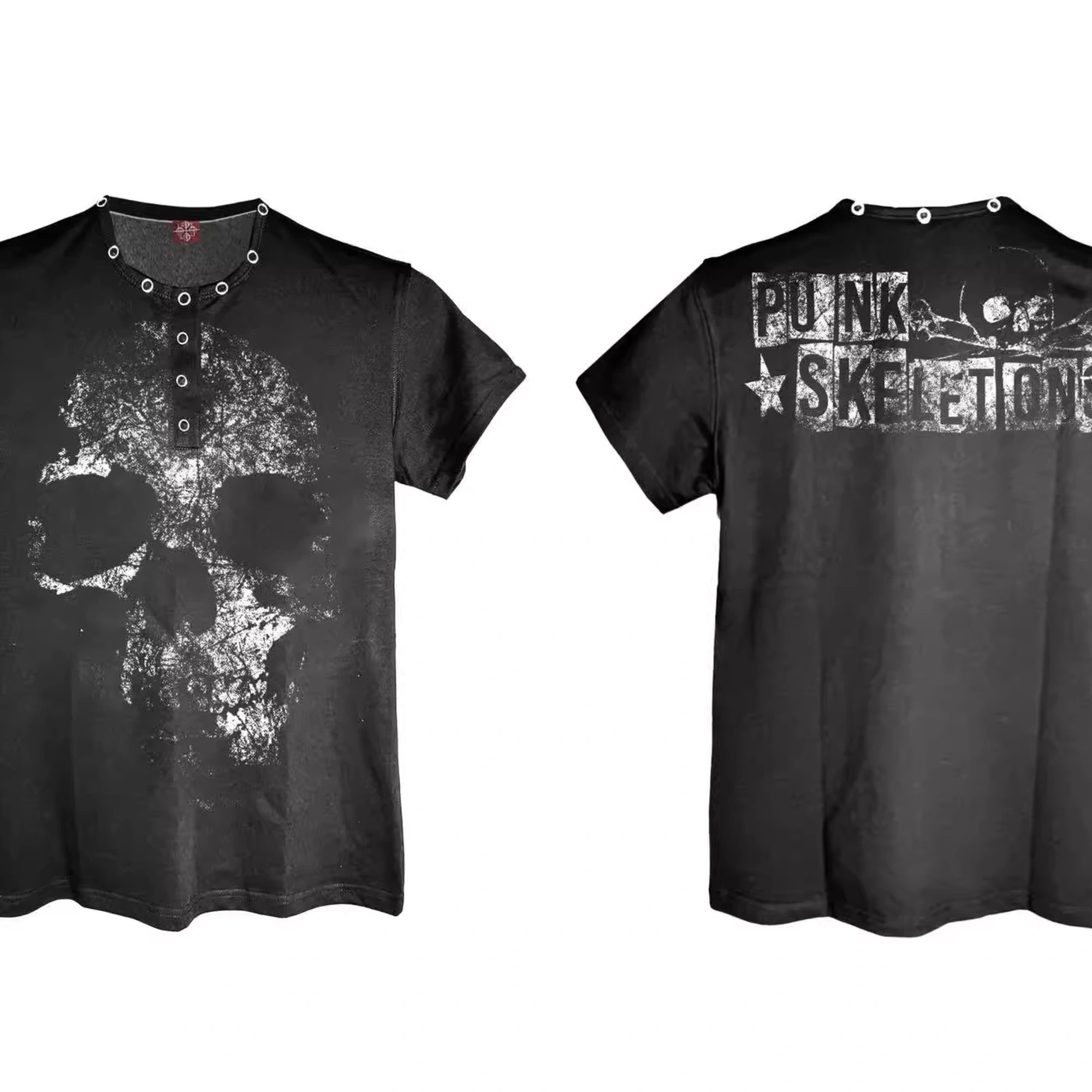 DETW online Dark Metal Trimmed Slim Fit Tee
