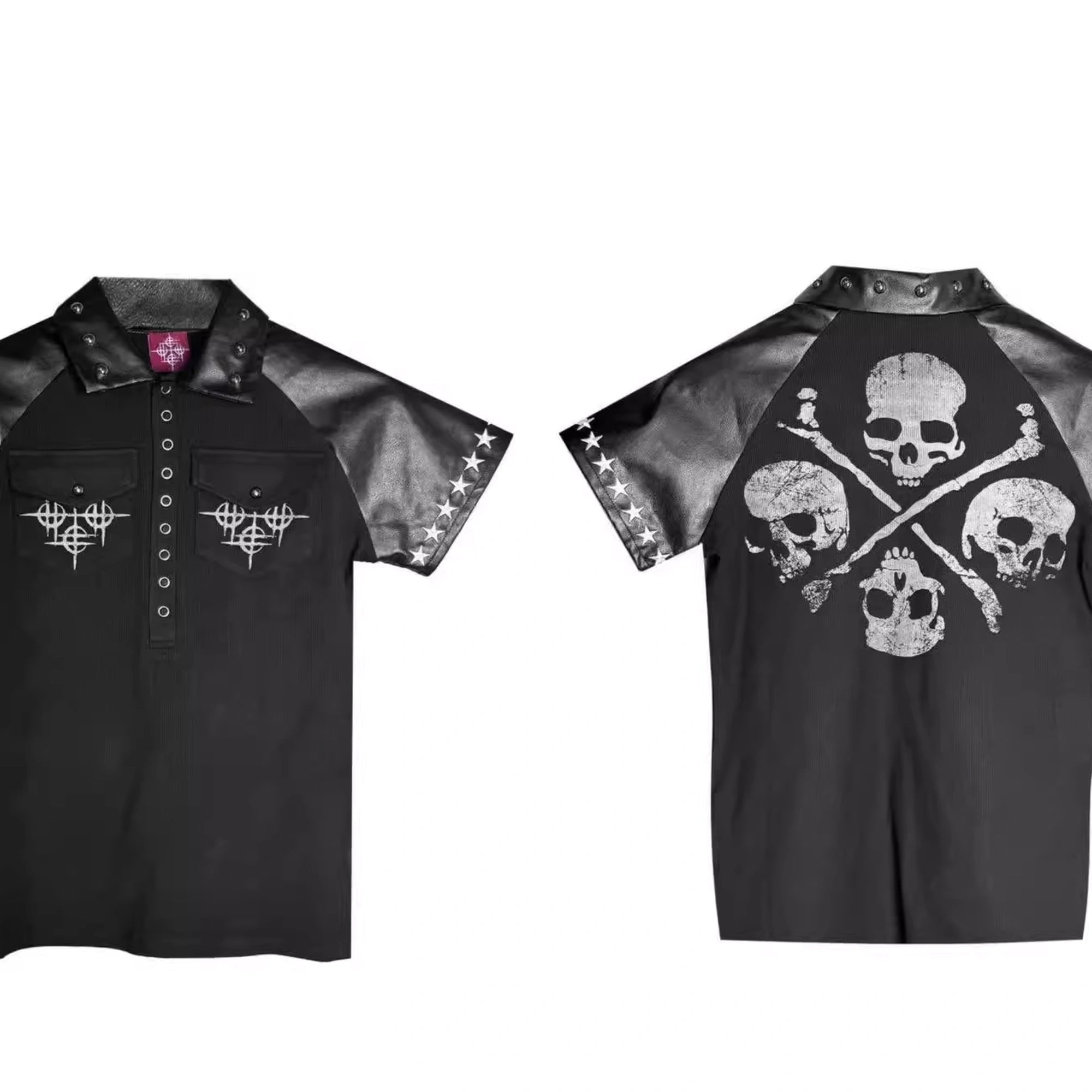 DETW_online_Dark_Skeleton_Studs_Embroidered_Slim_Fit_Tee_MISSTT