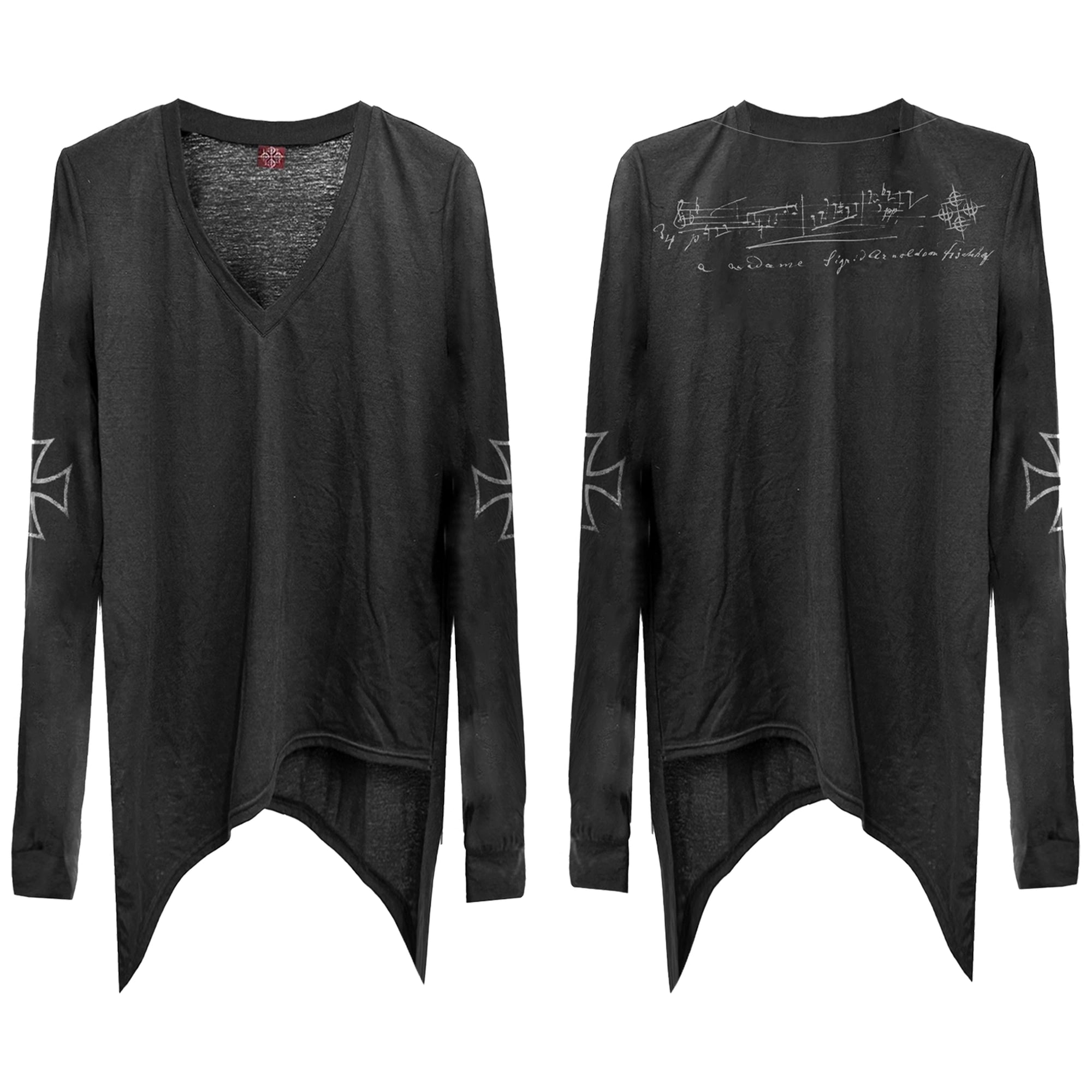 DETW_online_Dark_Tailored_V-neck_Long_Sleeve_MISSTT