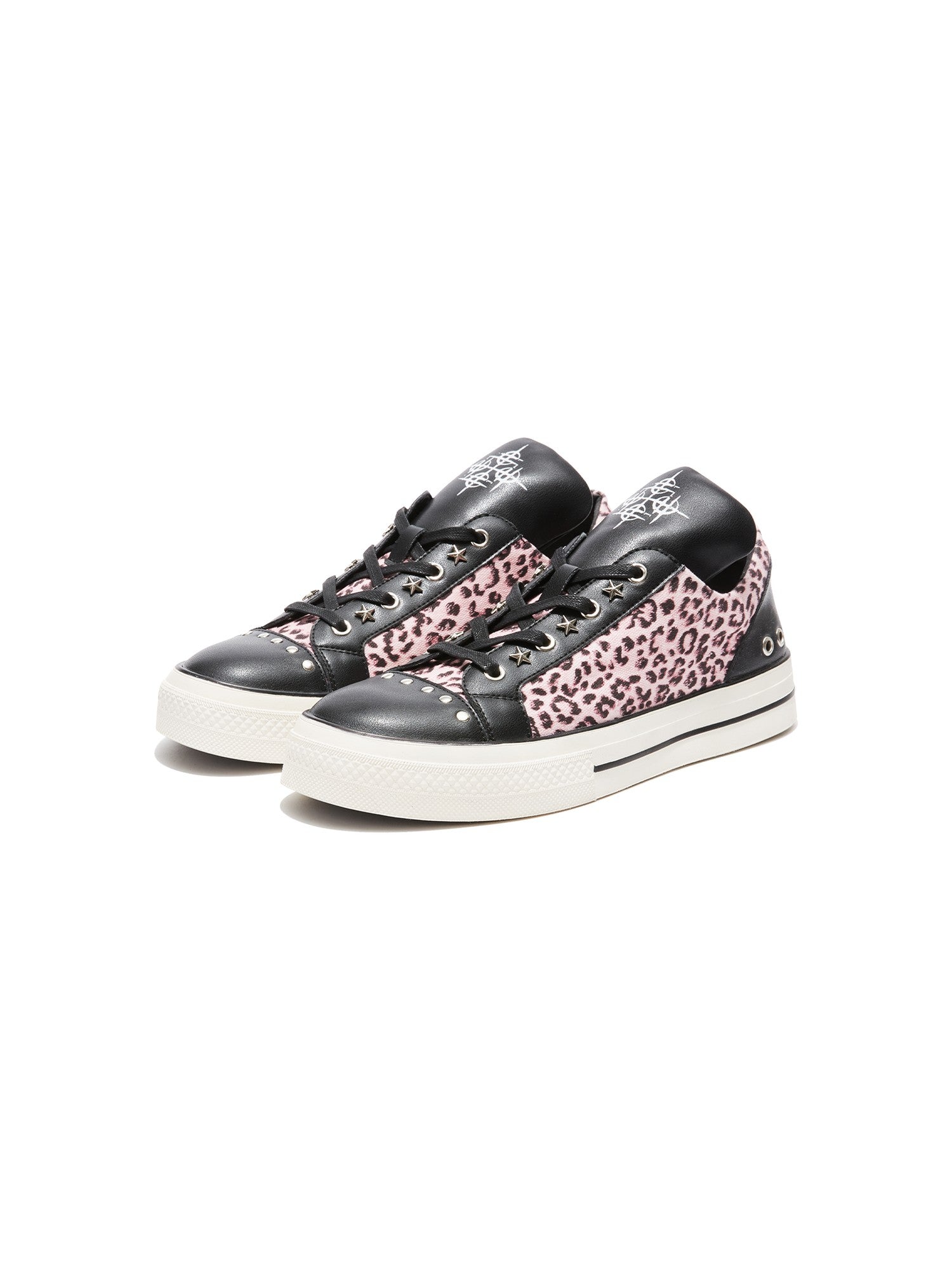 DETW online Leopard Print Studded Oversized Tongue Women&