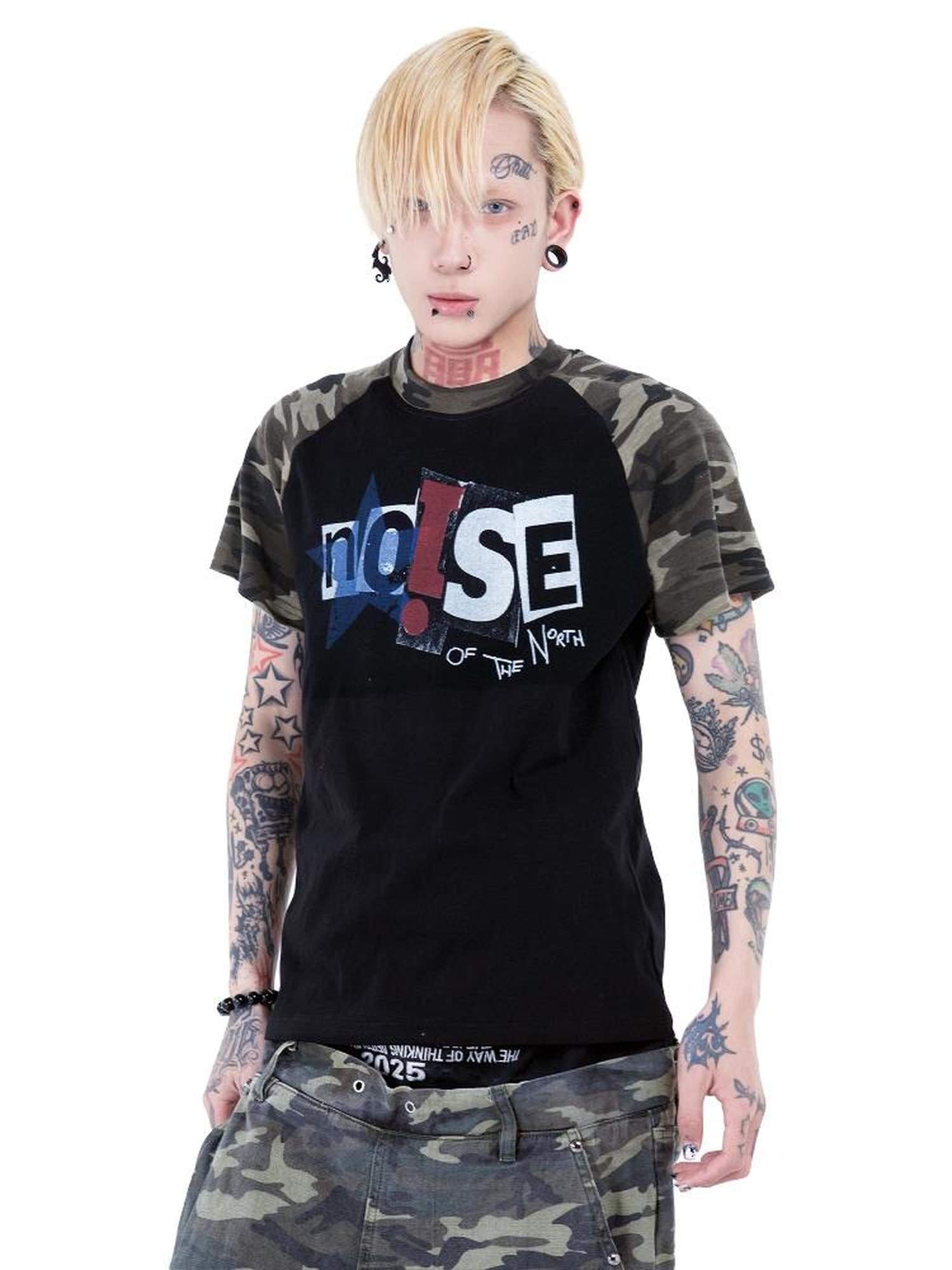 DETW online Noise Camouflage Raglan Tee