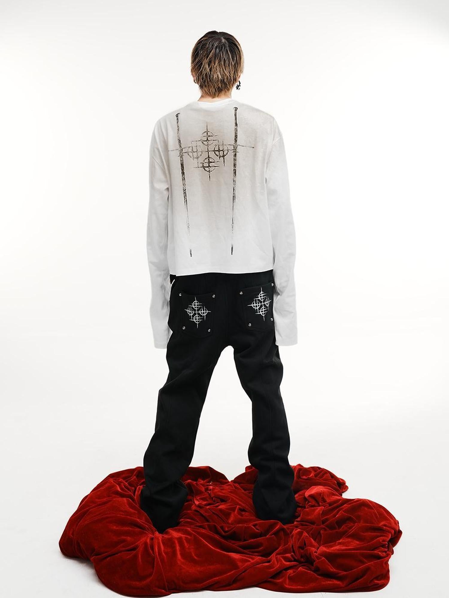 DETW online Vintage Wash Distressed Box Crop Tee