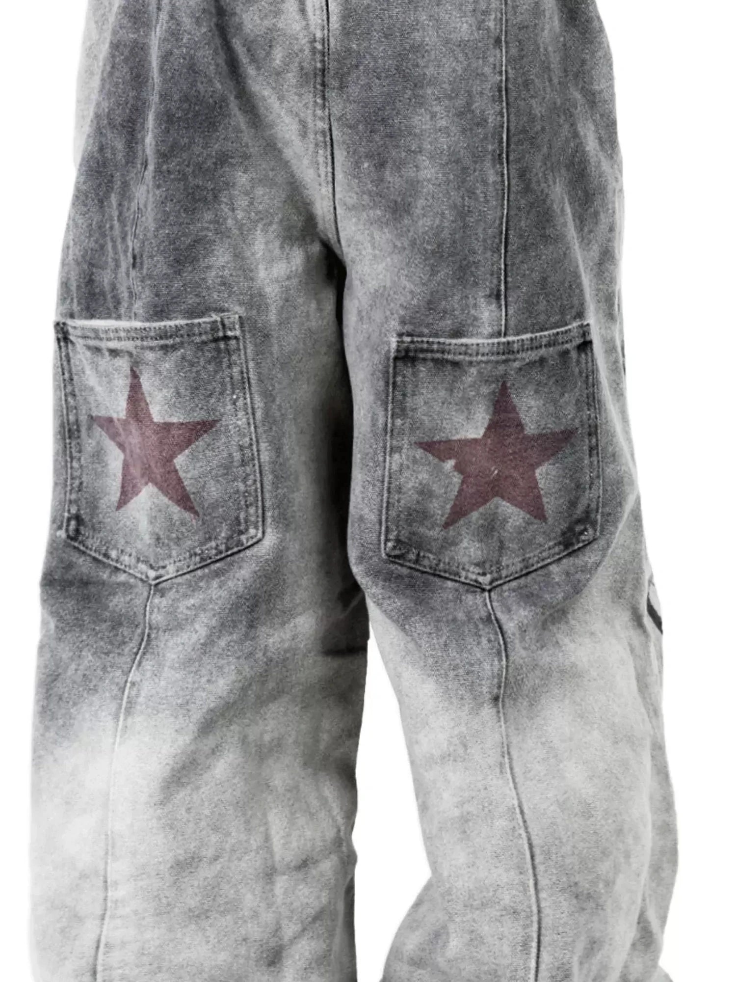 DETW online Vintage Washed Mud Dye Wide Leg Pants