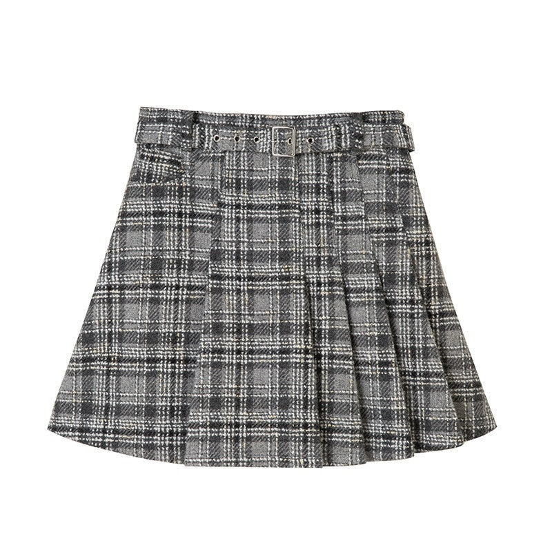DIDDI_MODA_Black_White_Plaid_Minimalist_Bow_Women&