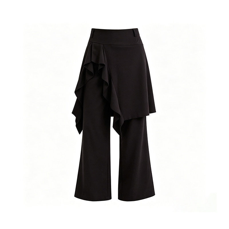DIDDI_MODA_Faux_Two_Piece_High_Waist_Women&