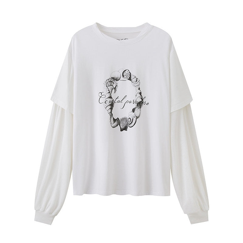 DIDDI_MODA_Layered_Letter_Print_Faux_Two_Piece_Women&