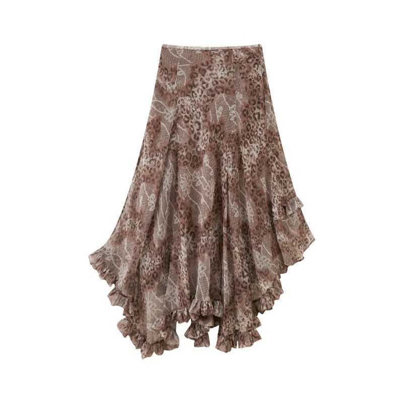 DIDDI_MODA_Leopard_Print_Polka_Dot_Printed_Asymmetric_Ruffle_Women&