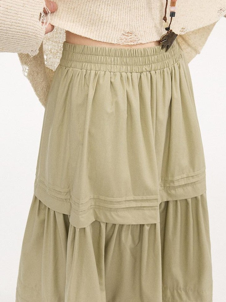 DIDDI MODA Pleated Tucked Openwork Lace Women&