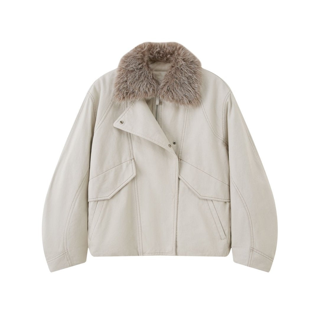 DIDDI_MODA_Washed_Denim_Padded_Zip_Utility_Women&