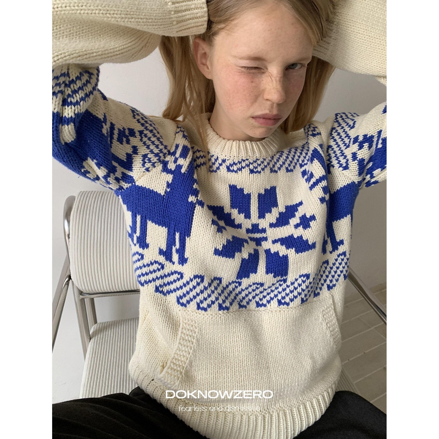 DKZ_OFFICIAL_Apricot_Fair_Isle_Jacquard_Women&