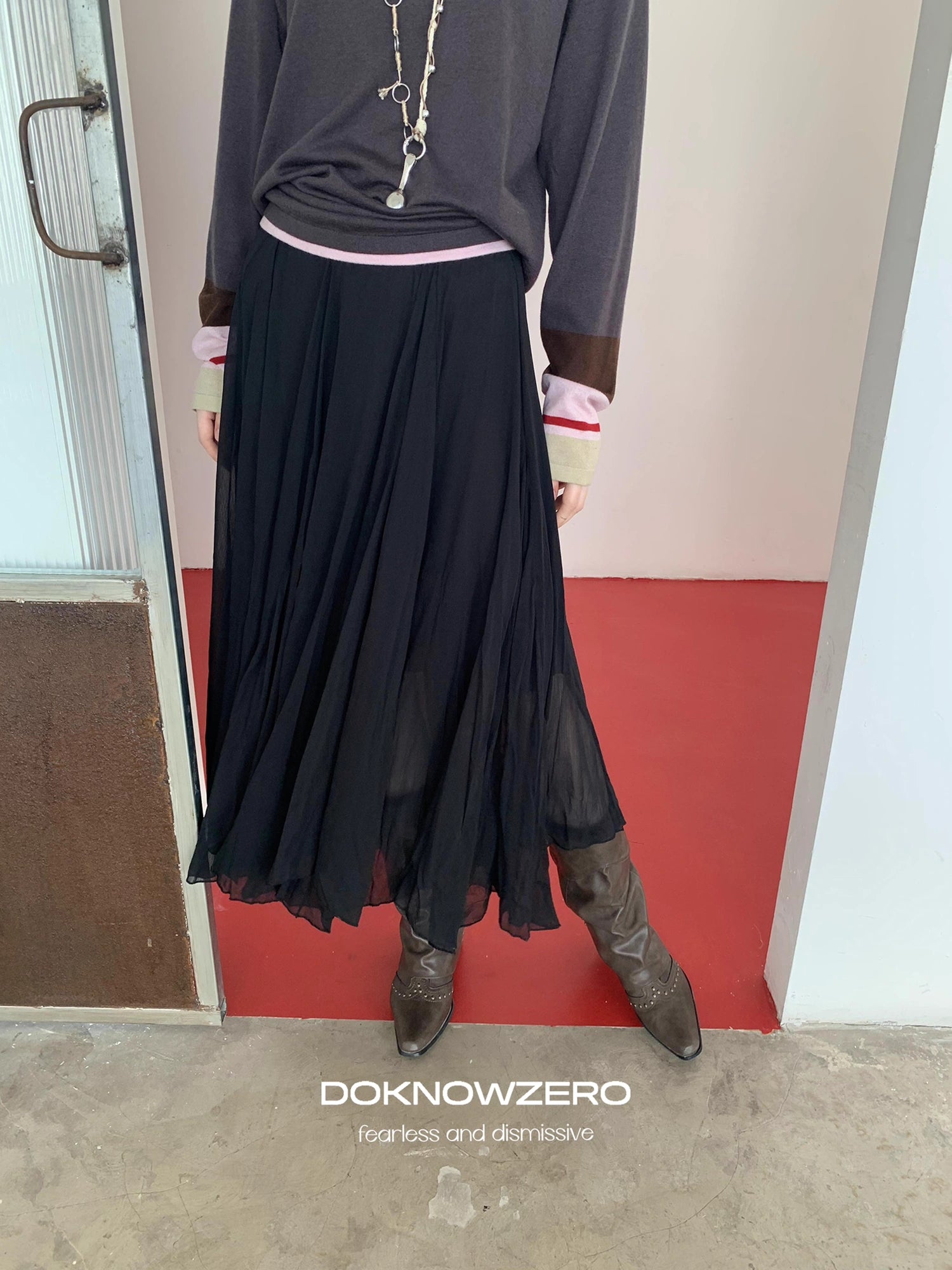 DKZ_OFFICIAL_Asymmetrical_Chiffon_Midi_Skirt_MISSTT