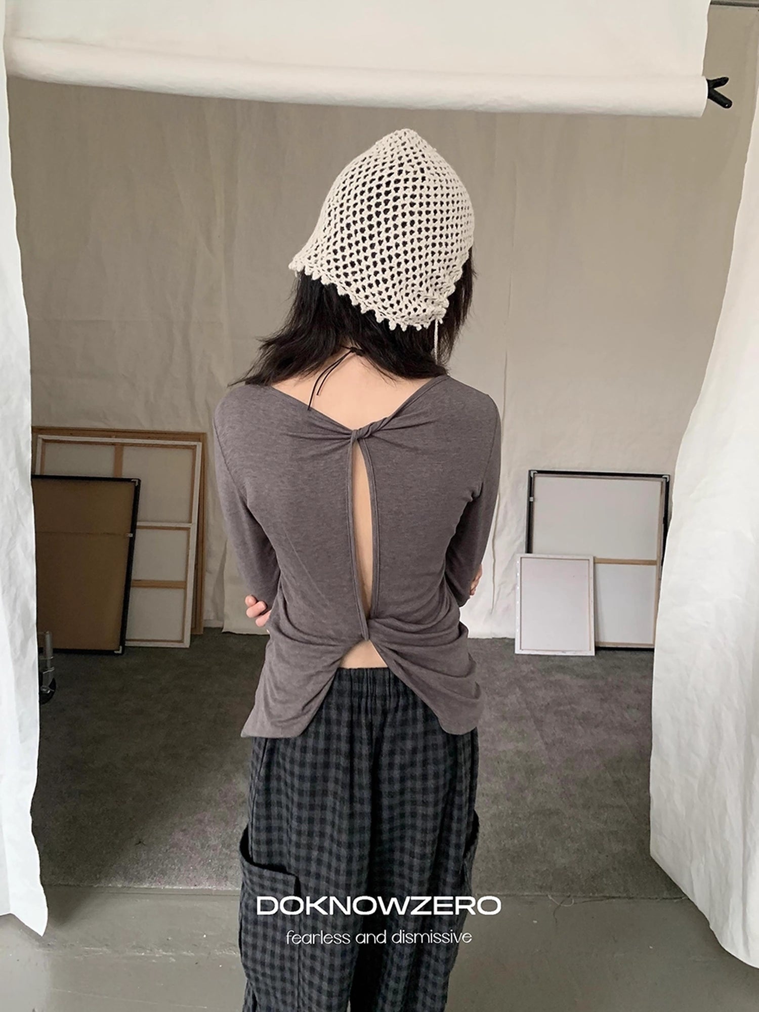 DKZ_OFFICIAL_Back_Tie_Cutout_Long_Sleeve_T-Shirt_MISSTT