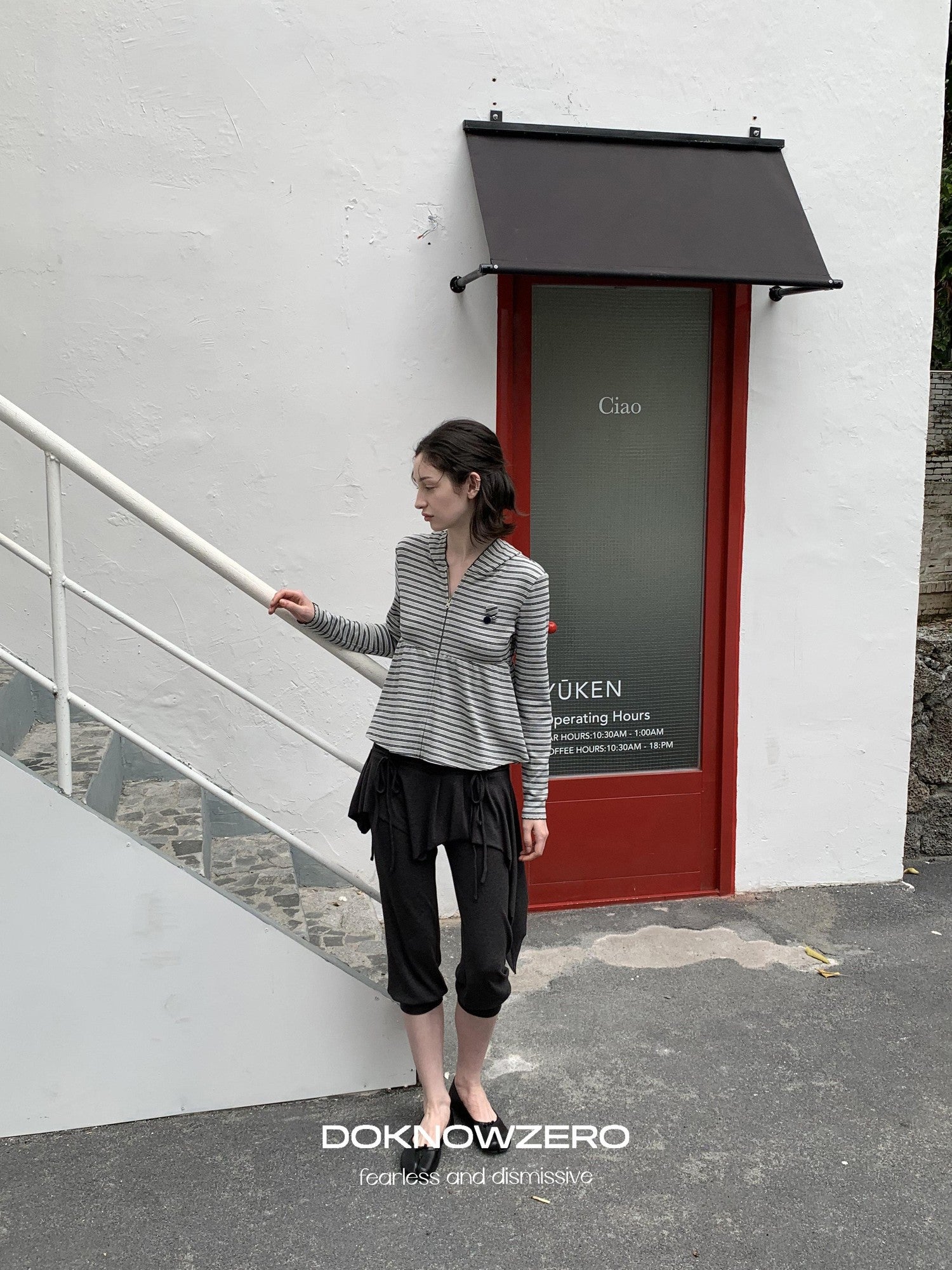 DKZ OFFICIAL Ballet Layered Asym Hem Paneling Women&