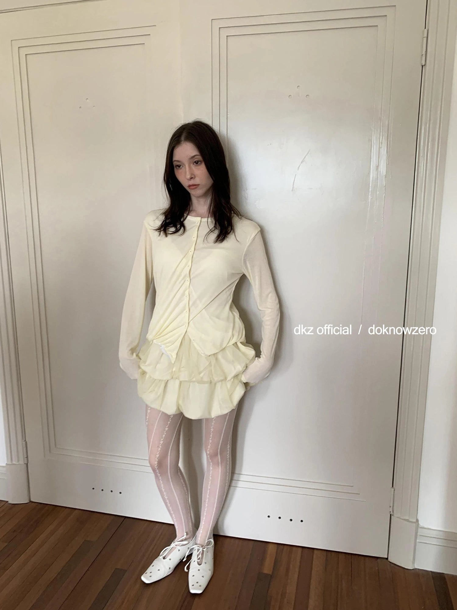 DKZ OFFICIAL Double Layer Ballet Tutu Skirt