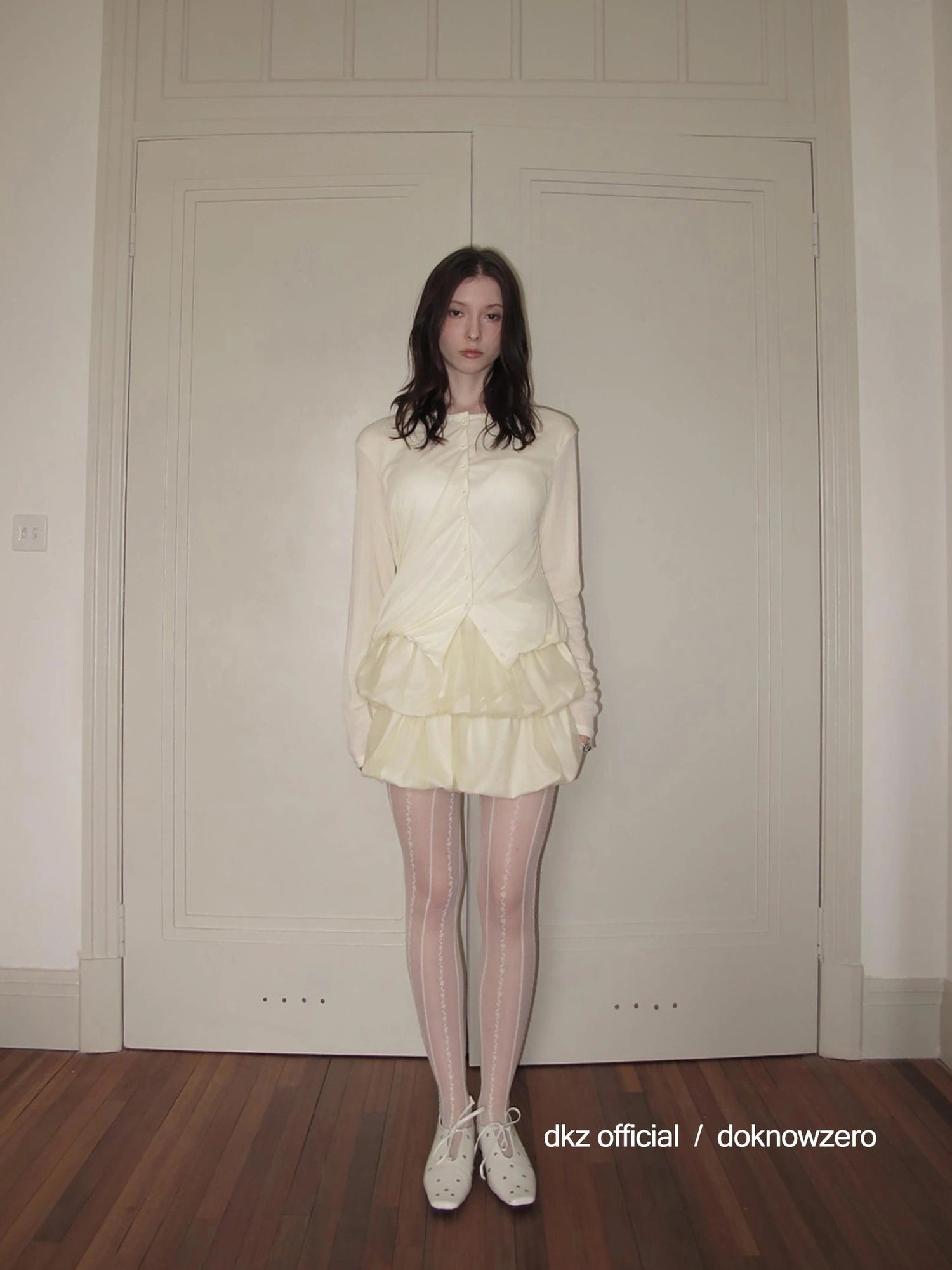 DKZ OFFICIAL Double Layer Ballet Tutu Skirt