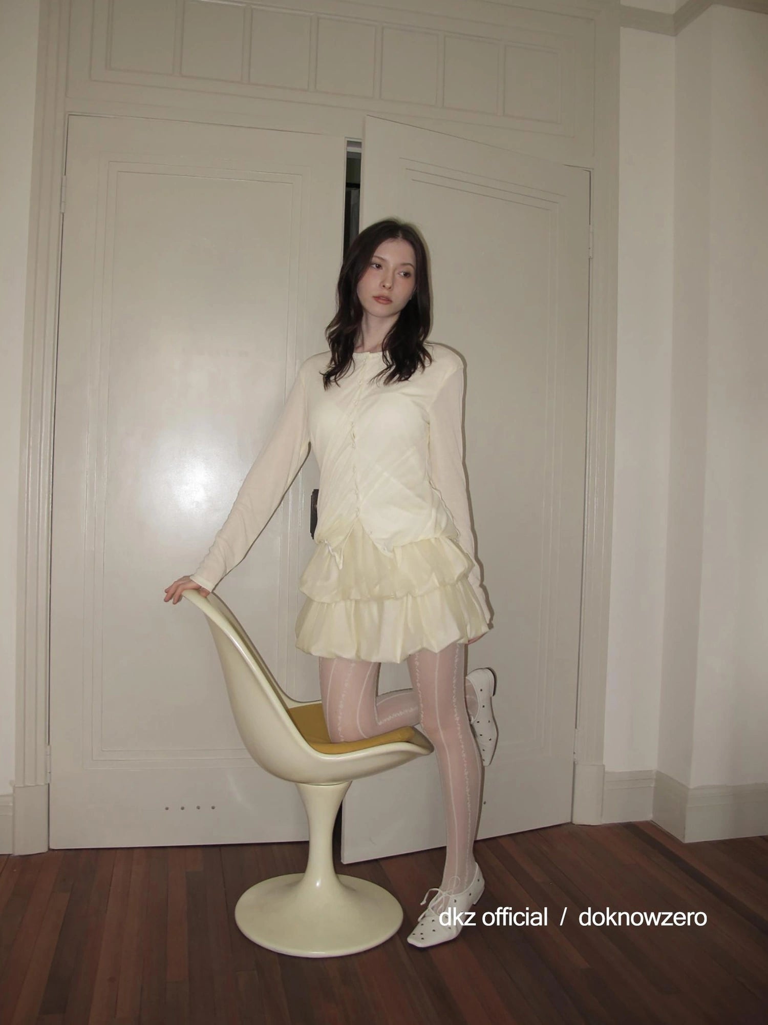 DKZ OFFICIAL Double Layer Ballet Tutu Skirt