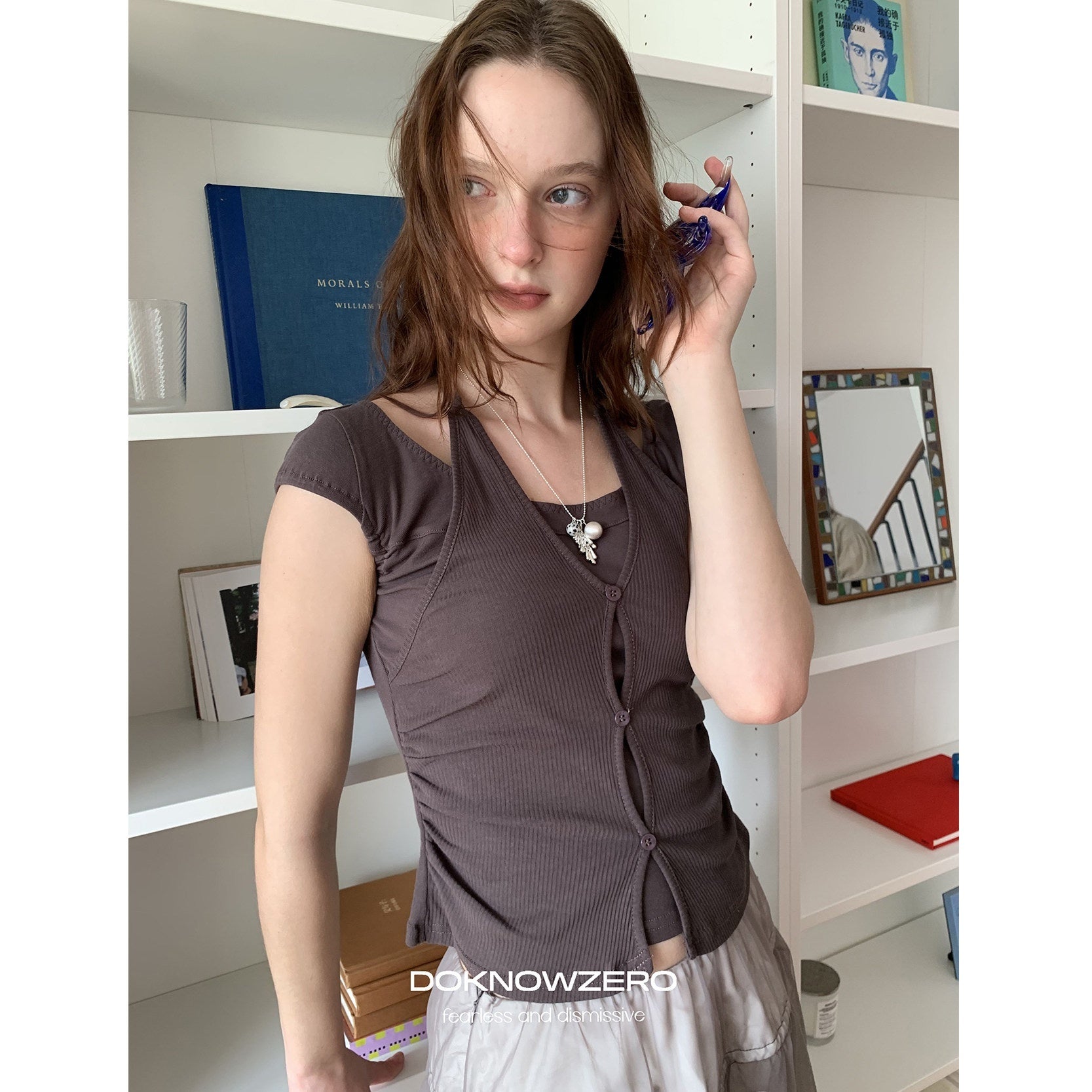 DKZ_OFFICIAL_Faux_Layer_Braided_Halter_Fitted_Women&