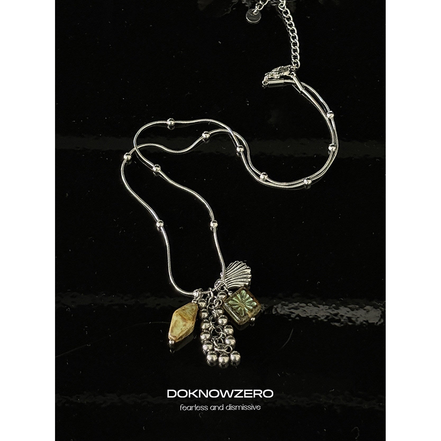 DKZ_OFFICIAL_Icy_Layered_Bamboo_Link_Stone_Chip_Women&