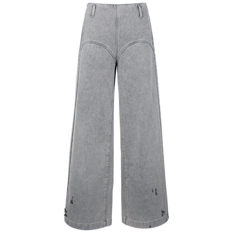DKZ_OFFICIAL_Light_Gray_Vintage_Distressed_High_Waist_Women&