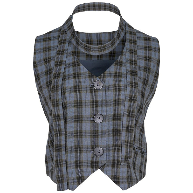 DKZ_OFFICIAL_Plaid_Check_Jk_School_Uniform_Two_Piece_Women&