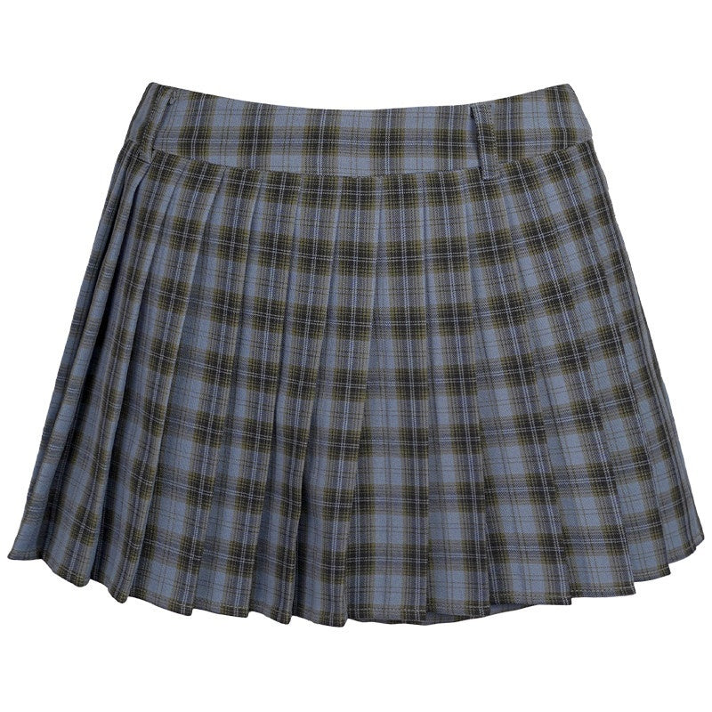 DKZ_OFFICIAL_Plaid_Check_Jk_School_Uniform_Two_Piece_Women&