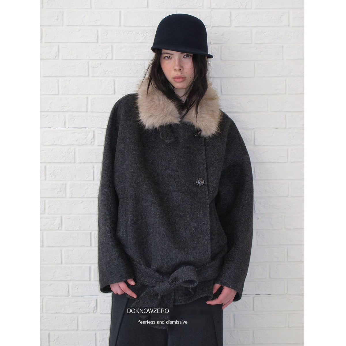 DKZ_OFFICIAL_Removable_Fur_Collar_Double_Faced_Women&