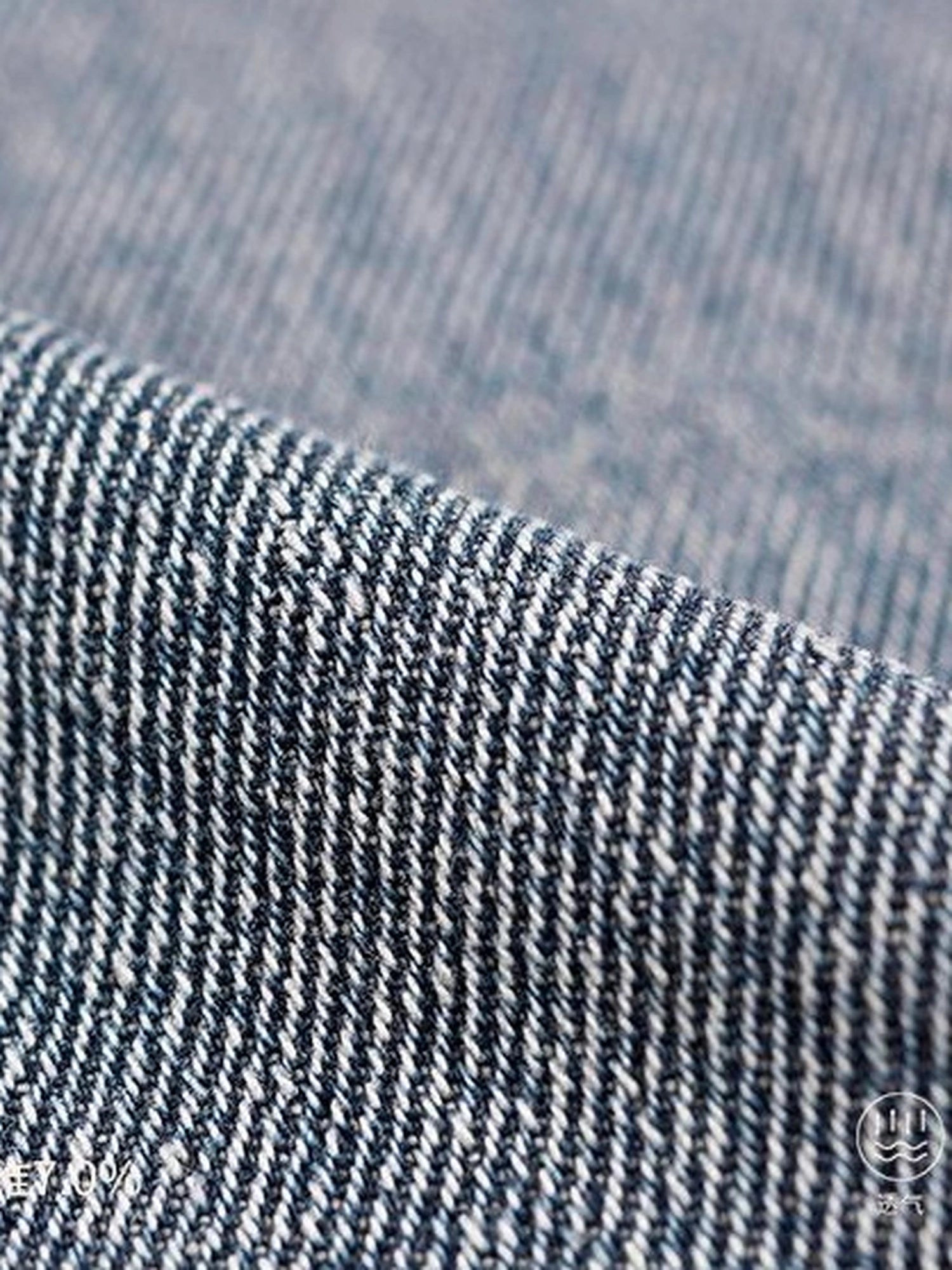 DKZ OFFICIAL Soft Wide Leg Denim Pants With Distressed Hem Opening