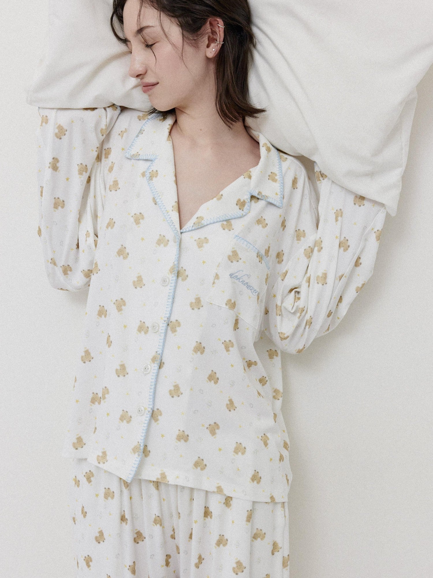 DKZ OFFICIAL Star Pony Cartoon Long Sleeve Women&